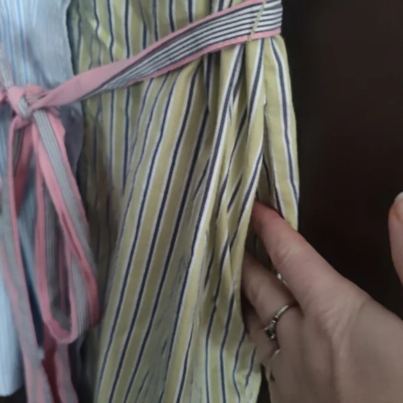 Striped Multicolor Button-Up Dress - Picture 4 of 7